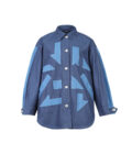 AW23 Lady Jacket Denim Softkat 1111934 Blue