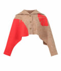 AW24 Lady Felted knit Blouse 1023846 - Image 10