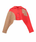 AW24 Lady Felted knit Blouse 1023846 - Image 9