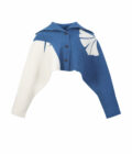 AW24 Lady Felted knit Blouse 1023846 - Image 11