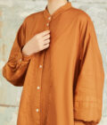 AW24 Lady Soft twill cotton Dress 1061607 - Image 3