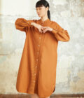 AW24 Lady Soft twill cotton Dress 1061607 - Image 4