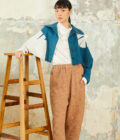 AW24 Lady Felted knit Blouse 1023846 - Image 3