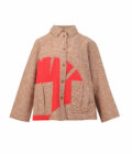 AW24 Lady Felted knit Jacket 1111938 - Image 16