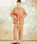 AW24 Lady Felted knit Jacket 1111938 - Image 13
