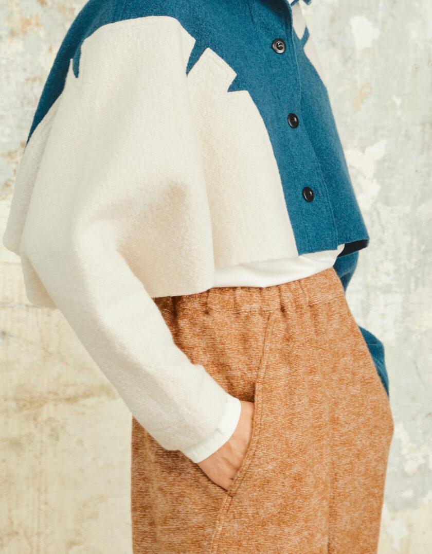 AW24 Lady Felted knit Pants 1032220 - Image 5