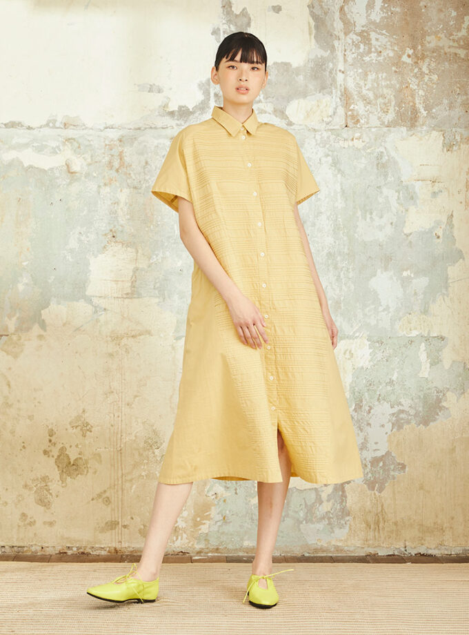 AW24 Lady Lawn + Calico Dress 1061610 เดรสยาว