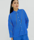 SS22 LADY BLOUSE LAWN (LADDER LACE) 1023624