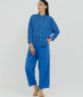 SS22 LADY BLOUSE LAWN (LADDER LACE) 1023624 - Image 2
