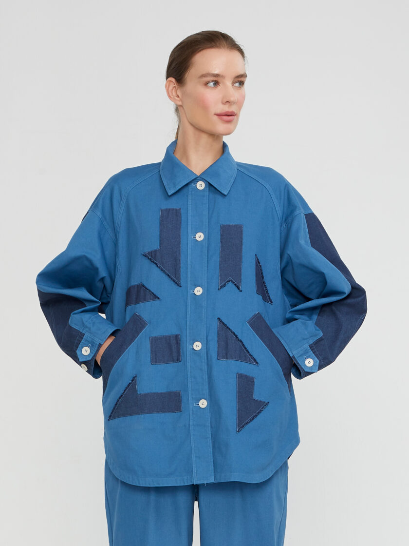 AW23 Lady Jacket Softkat Denim 1111933 - Image 3