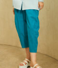 SS23 LADY PANT COTTON GRAPH CHECK 1032176 - Image 2
