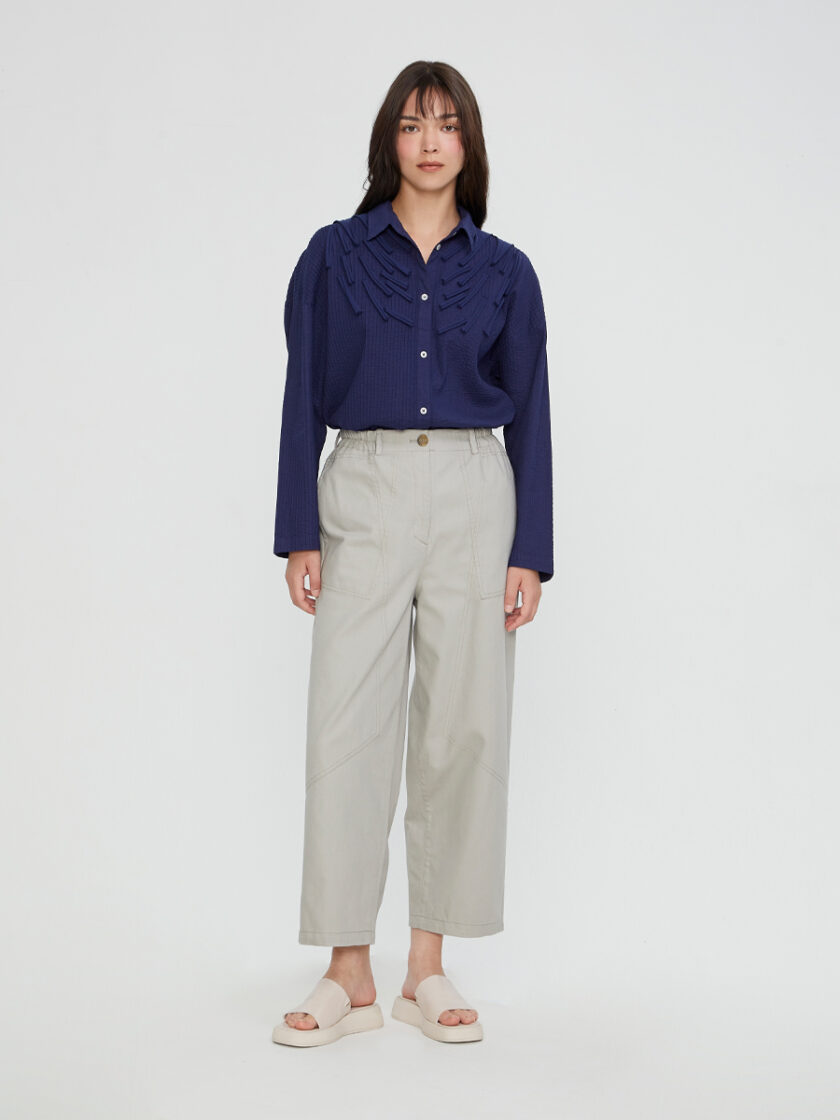 AW23 Lady Pant Recycle Cotton 1032192 - Image 3