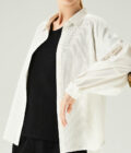 SS25 Lady Soft twill cotton Blouse 1023917 - Image 3