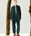 SS25 Lady Soft twill cotton Pants 1032241 กางเกงผ้าคอตตอนทวิลล์นุ่ม สีเขียว