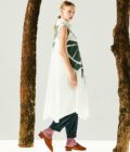 SS25 Lady Katsuragi denim+Soft twill cotton Dress 1061616 - Image 6