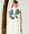 SS25 Lady Katsuragi denim+Soft twill cotton Dress 1061616 - Image 5