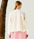 SS25 Lady Cotton Gauze crepe＋Calico Jacket 1111948 - Image 4