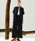 SS25 LADY Linen cotton washer 100voile Blouse 1023943