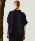 SS25 LADY Linen cotton washer 100voile Blouse 1023943 - Image 6