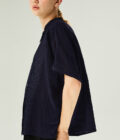 SS25 LADY Linen cotton washer 100voile Blouse 1023943 - Image 5