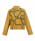 SS25 Katsuragi denim 100 Voile Lawn Blouse 1023893 - Image 7